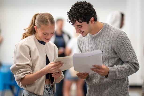 Thousands of students celebrate GCSE results day - but regional divide widens