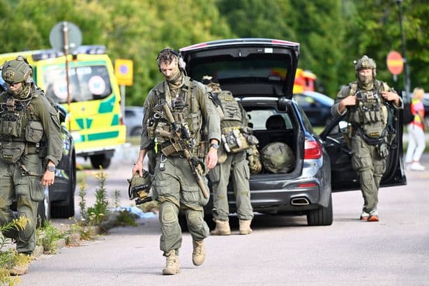 Sword-wielding man launches attack on school in Sweden - several injured