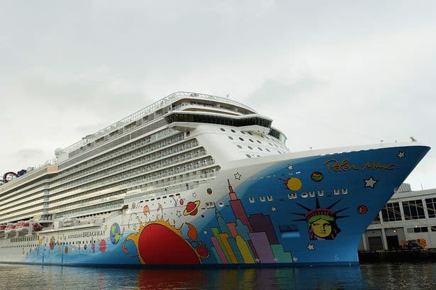 Two cruise ships raided in Boston as 11 arrested over child abuse images
