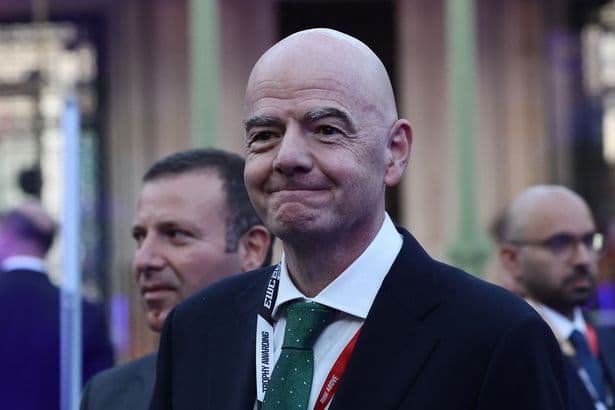 FIFA boss Gianni Infantino branded 'tasteless' after making bald joke about TV reporter