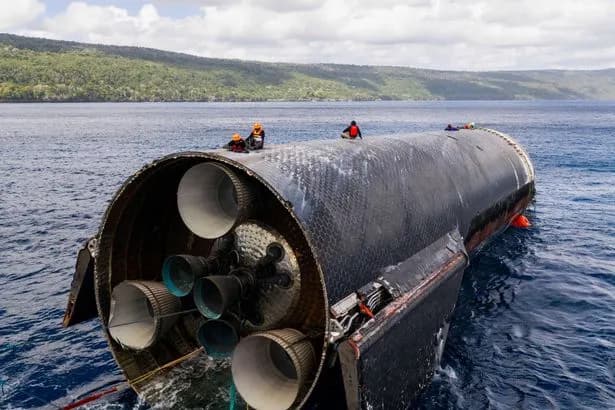 SpaceX recovers Starship from Indian Ocean in biggest salvage mission yet