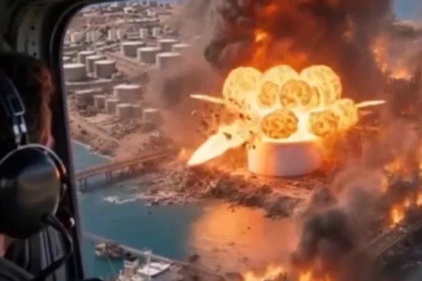 Donald Trump shares AI video of Iran's Kharg Island 'being blown to smithereens'