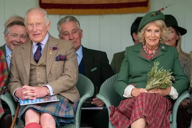 King Charles and Queen Camilla enjoy Braemar Gathering ahead of Andy Burnham meeting