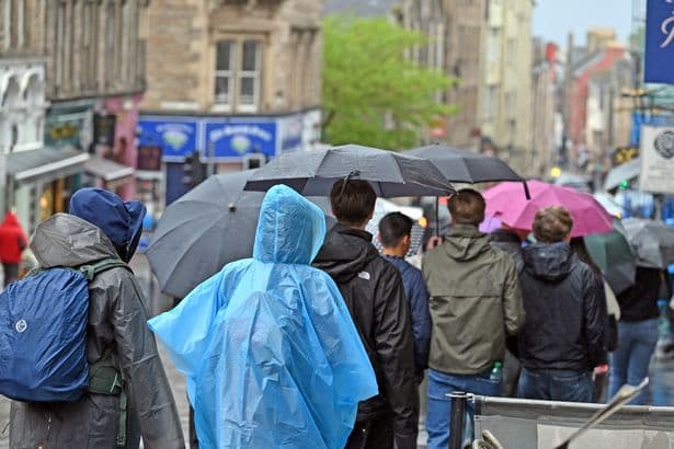 Met Office predicts 11 hours of heavy rain as 8 UK areas issued flood alerts