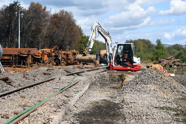 Network Rail suing companies for millions after train derailment disaster in Llangennech