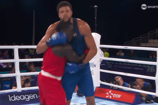 Idi Amin’s grandson disqualified for headbutting English boxer at Commonwealth Games - lbc.co.uk