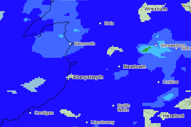 Met Office weather maps show exactly when rain will cover Wales today