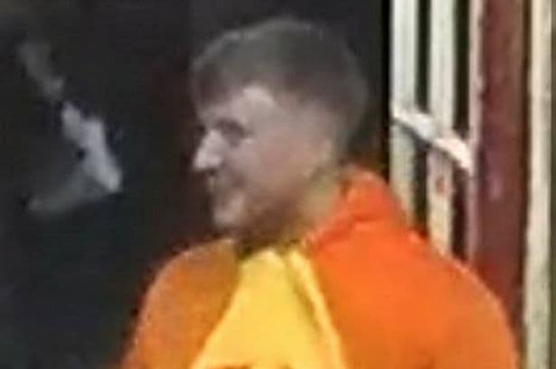Police issue image of man dressed as lobster after World Darts Championship attack