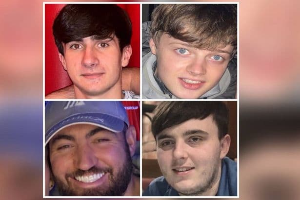Four men involved in fatal Huyton crash died of 'multiple injuries', inquest opening hears