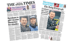 The Papers: 'Pain beyond words' and 'Graduates face worst job market'