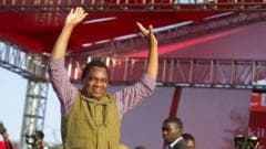 Zambia's Hichilema re-elected president as main rival in hiding over alleged threats