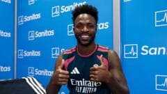Real to resume talks with Arsenal target Vinicius Jr