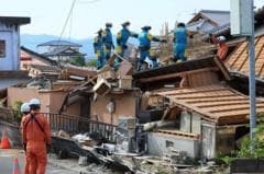 Death toll from Japan's earthquake rises to 23 as vital 72-hour window for rescues enters critical phase