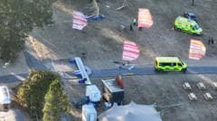 Man dies and at least six injured after sign falls at Christian festival