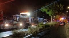 Caen France car ramming: One dead and 10 injured after car ploughs into crowd at bus stop in northern France