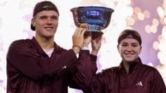 Czech pair Karolina Muchova and Jakub Mensik win US Open mixed doubles