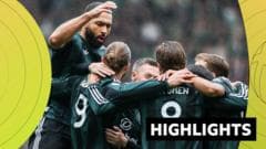 Hogh hat-trick fires Celtic to win at Kilmarnock