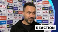 Spurs 'didn't deserve' Newcastle defeat - De Zerbi