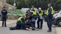 Arrests in Norfolk town as disorder continues for third night