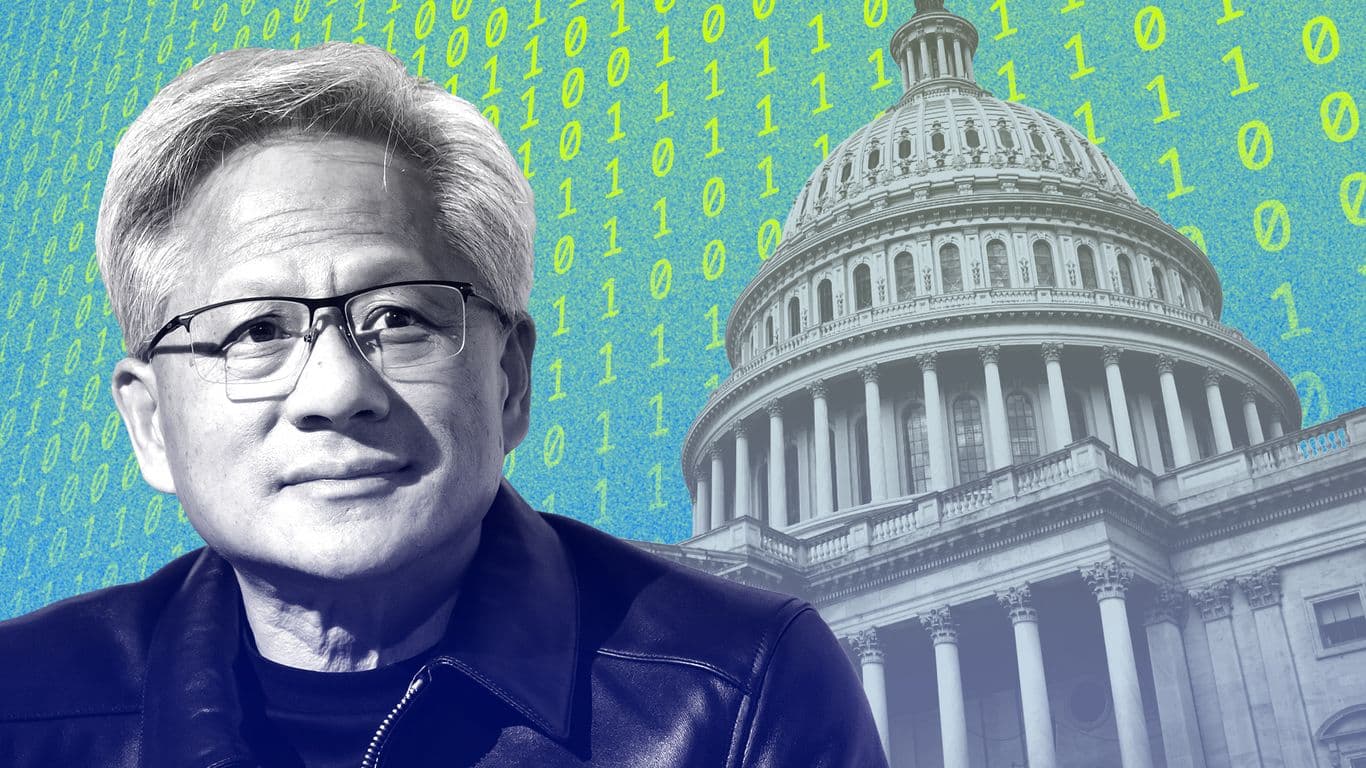 Nvidia CEO Jensen Huang Urges Support for Open-Weight AI Models