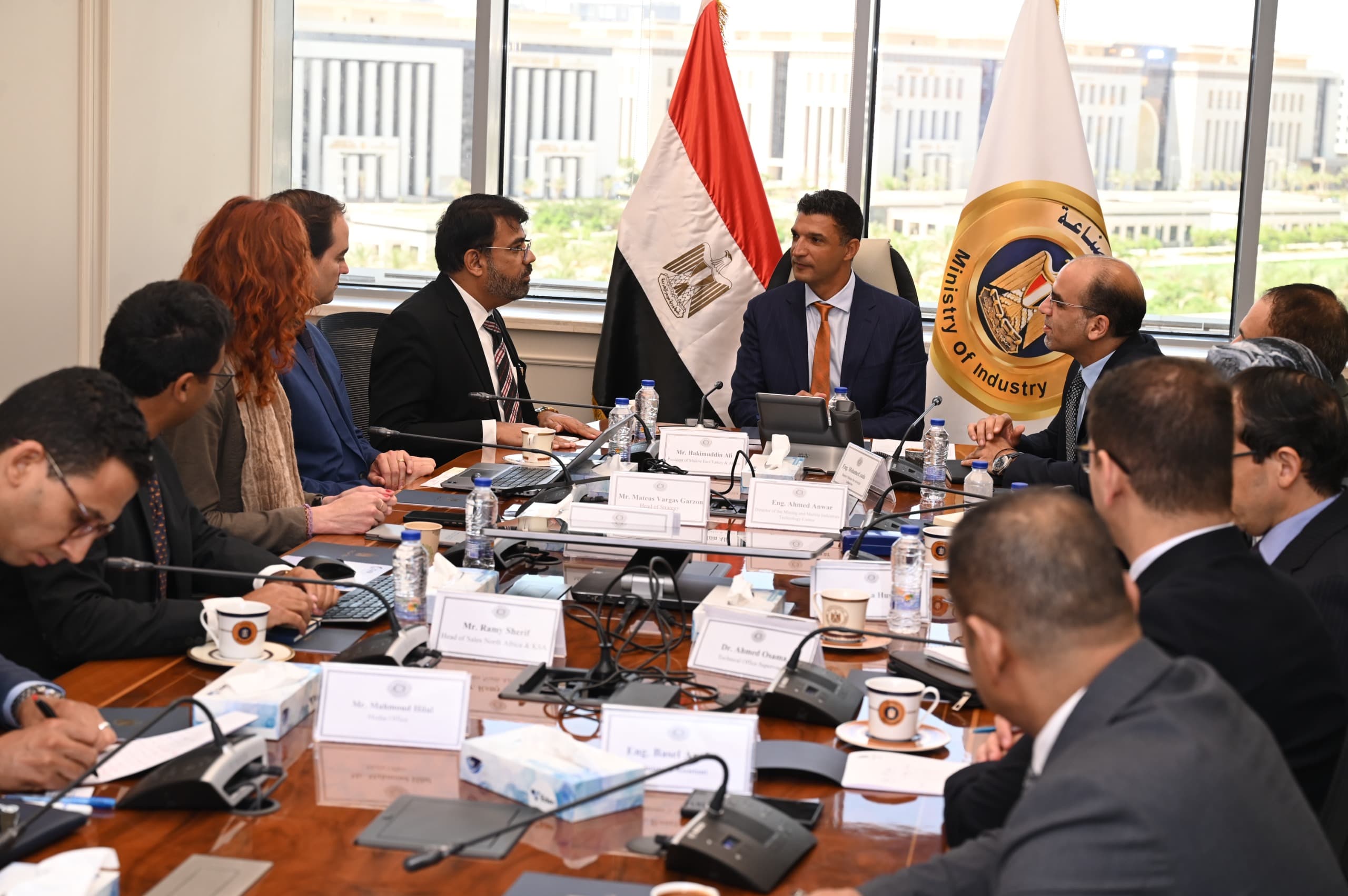 Industry Minister discusses RHI Magnesita’s plan to establish refractory manufacturing plant in Egypt