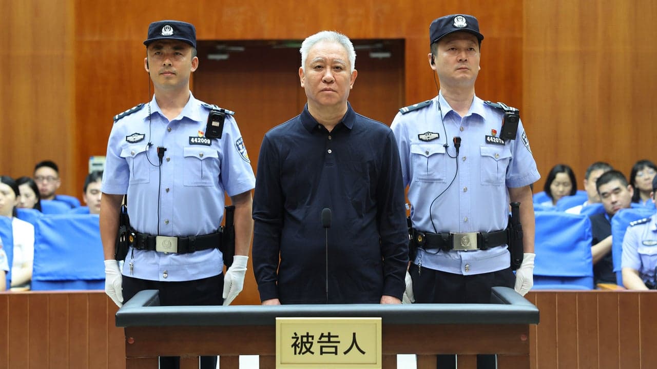 This rags-to-riches property tycoon has just been sentenced by a Chinese court to life in prison