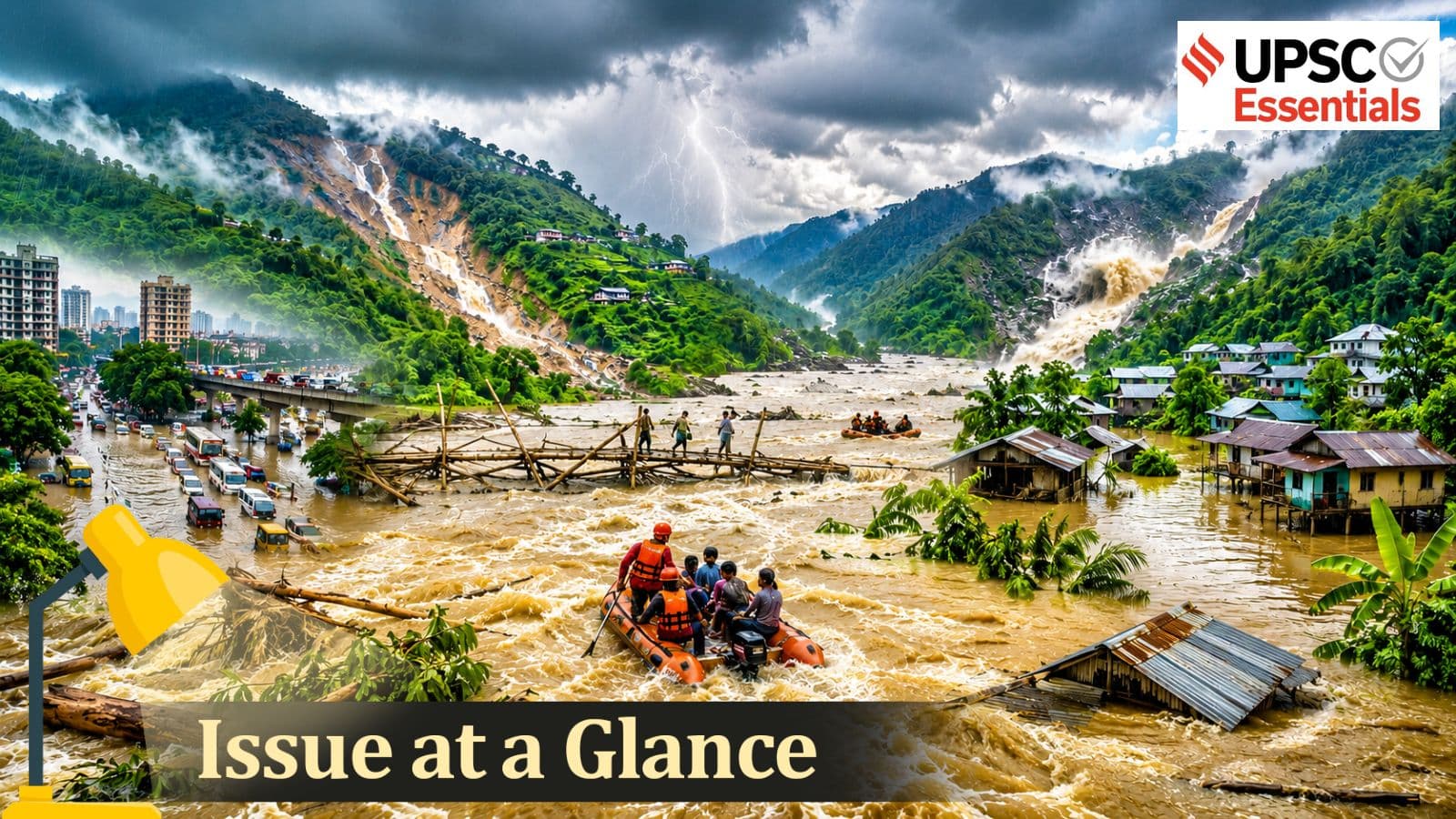 UPSC Issue at a Glance | Assam Floods: The anatomy of flash floods, from sudden disasters to smarter preparedness