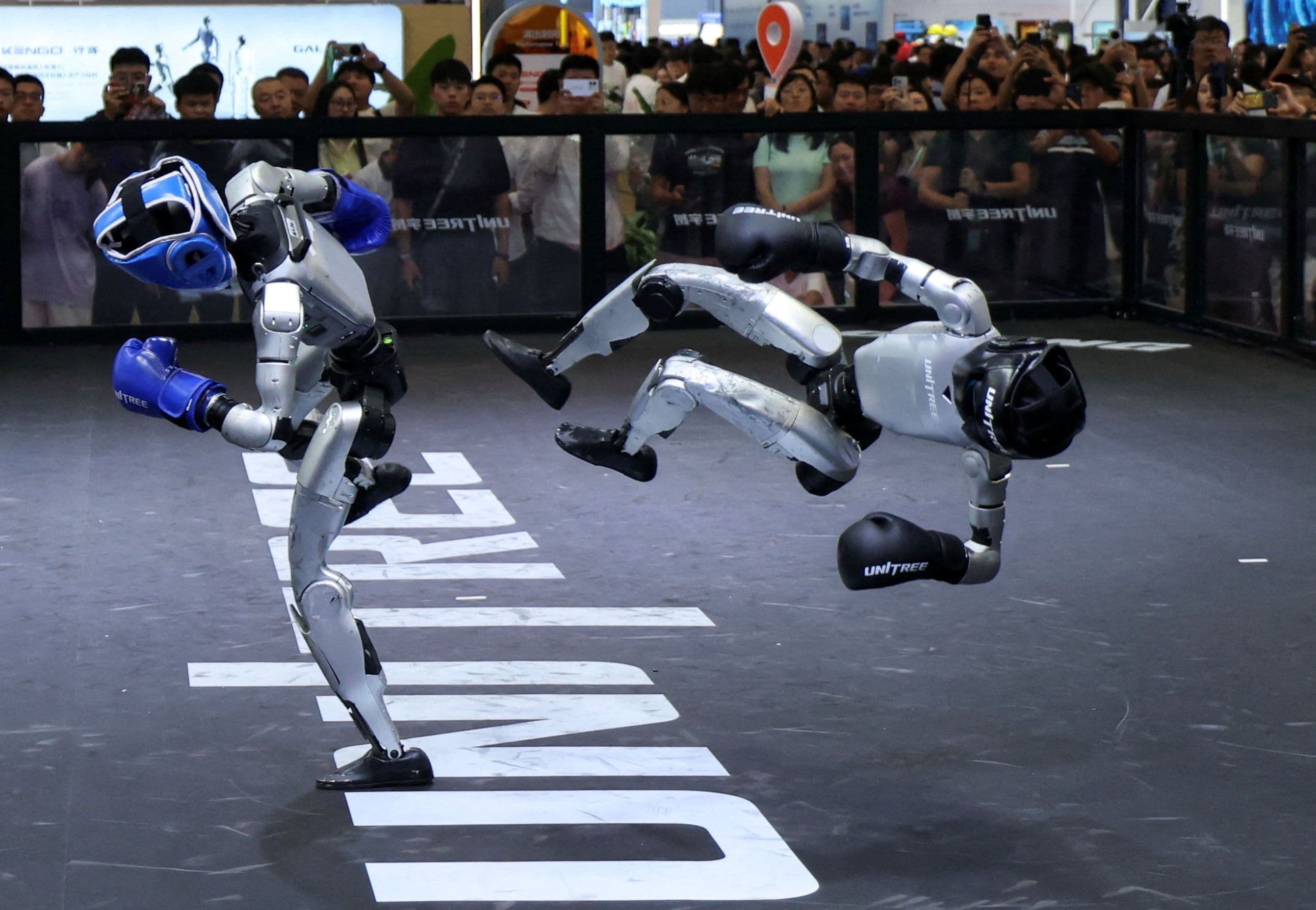 Robotics giant Unitree's shares surge in Shanghai debut