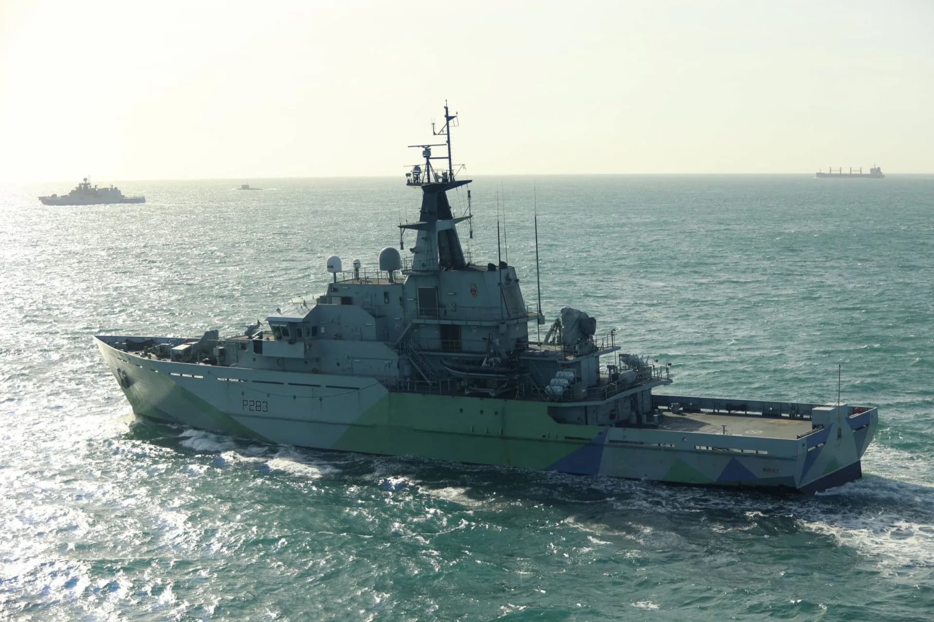 ‘Intense’ operation saw Navy track Russian warships, shadow tankers in Channel