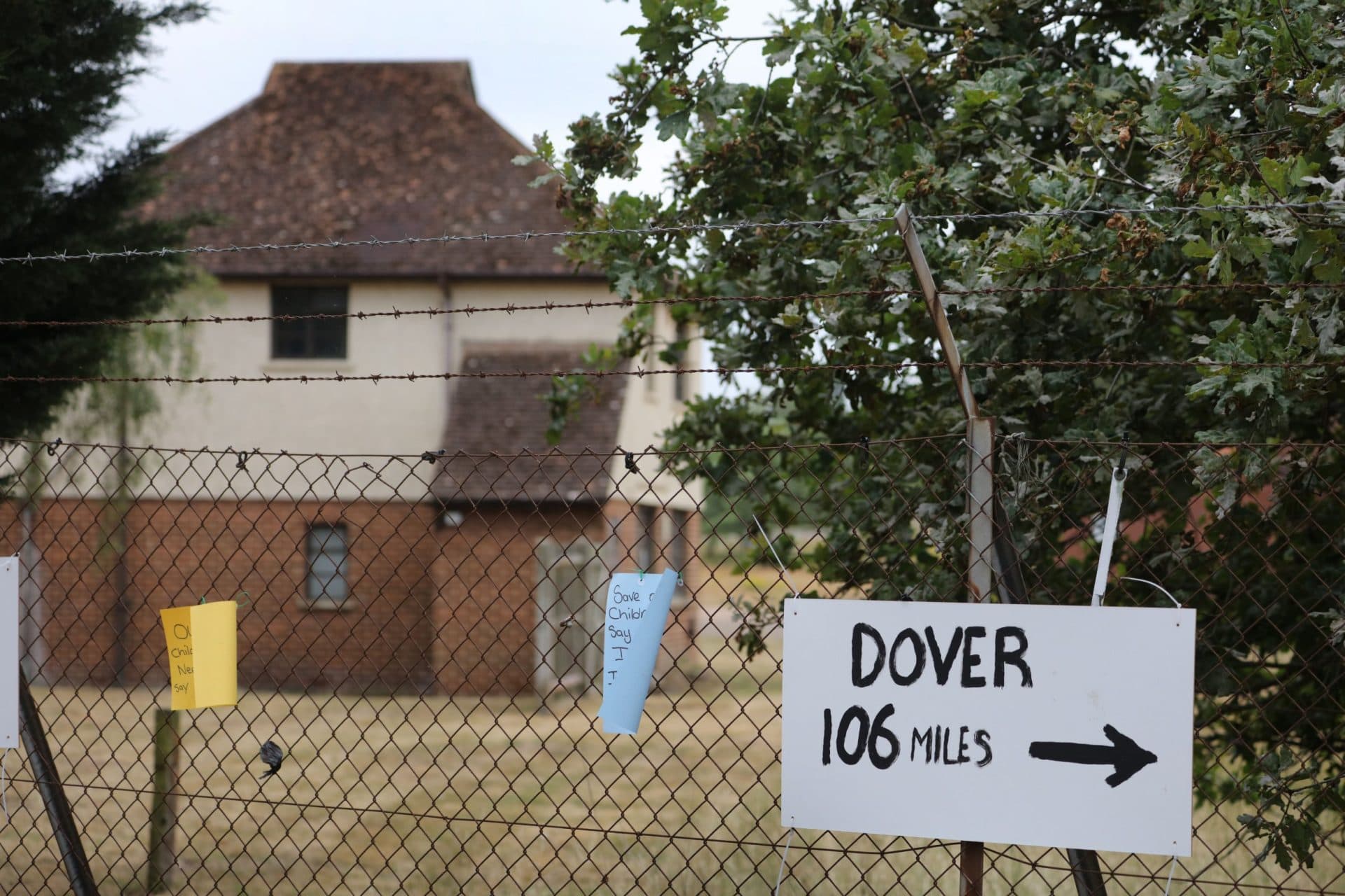 The quiet market town where anti-migrant protests are leaving people in fear