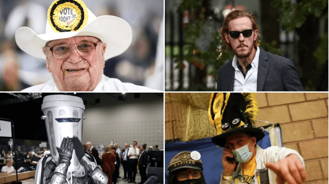 Loonies, Binface… and Laurence Fox: Farage’s 33 opponents in Clacton