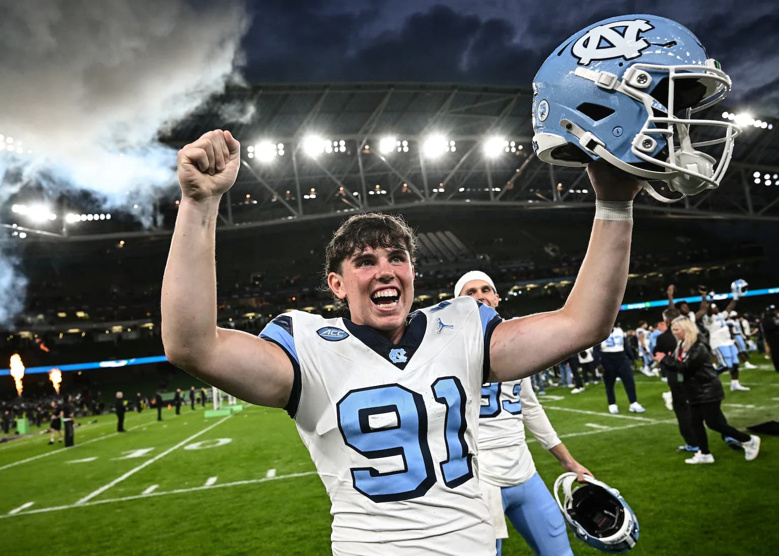 ‘Adam has been great’: Legendary coach Bill Belichick hails progress former Down footballer has made with the Tar Heels