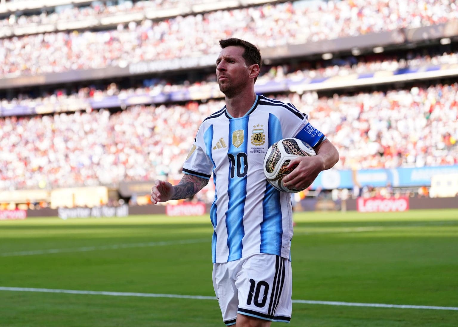 Lionel Messi misses Inter Miami match due to father’s death as tributes pour in