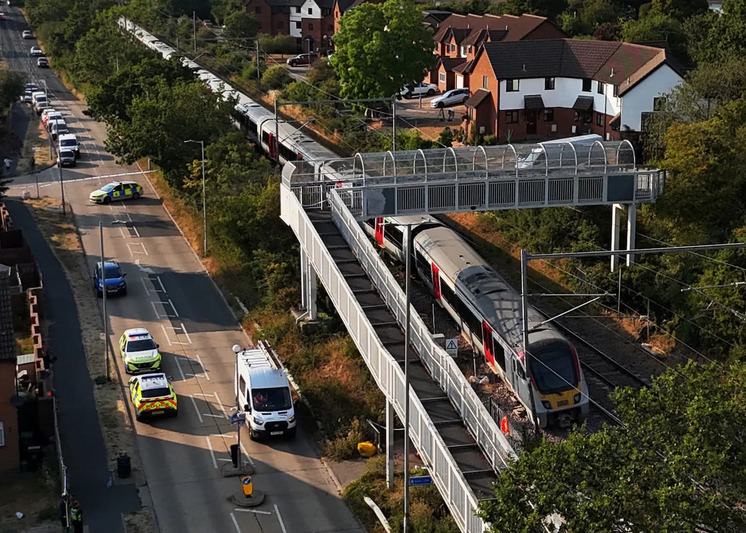 Essex train derailed at 77mph and driver reported seeing ‘kink’ in track – probe