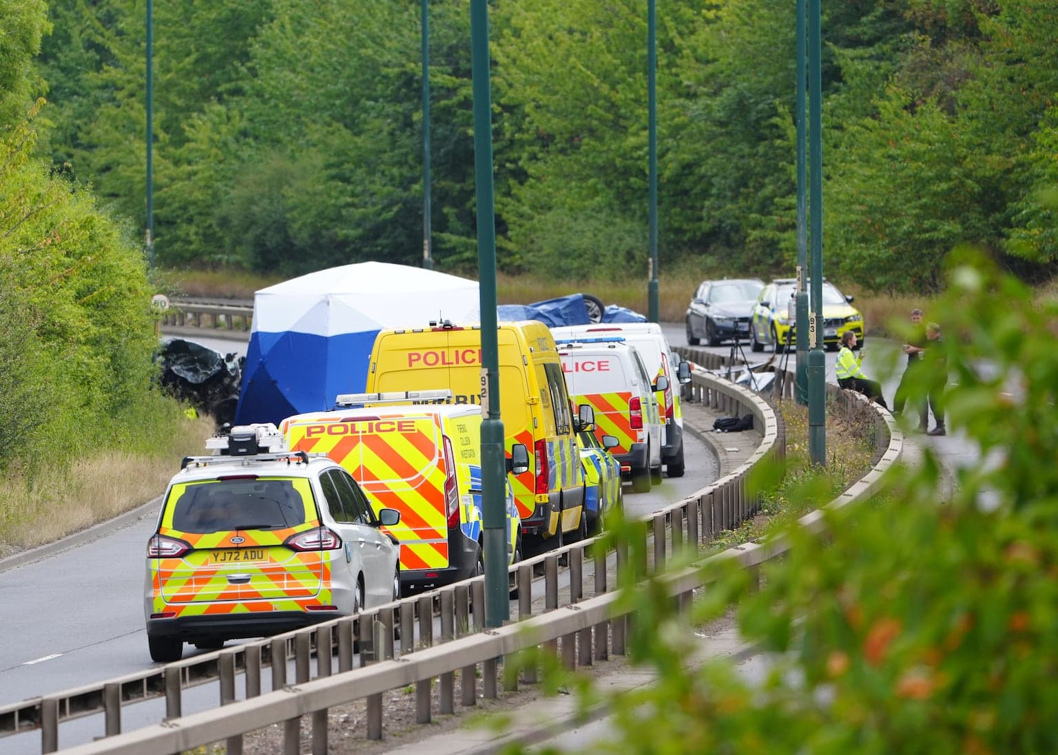 Tributes paid to two ‘brave’ police officers killed in A66 crash - ITVX