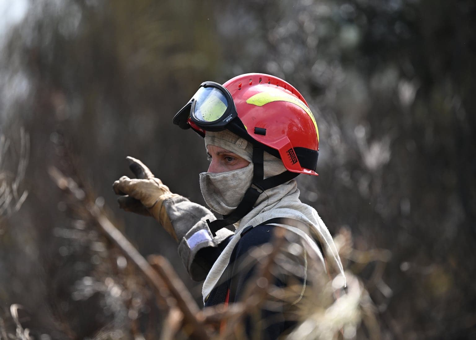 Firefighters battle last hot spots of massive wildfire in south-west France