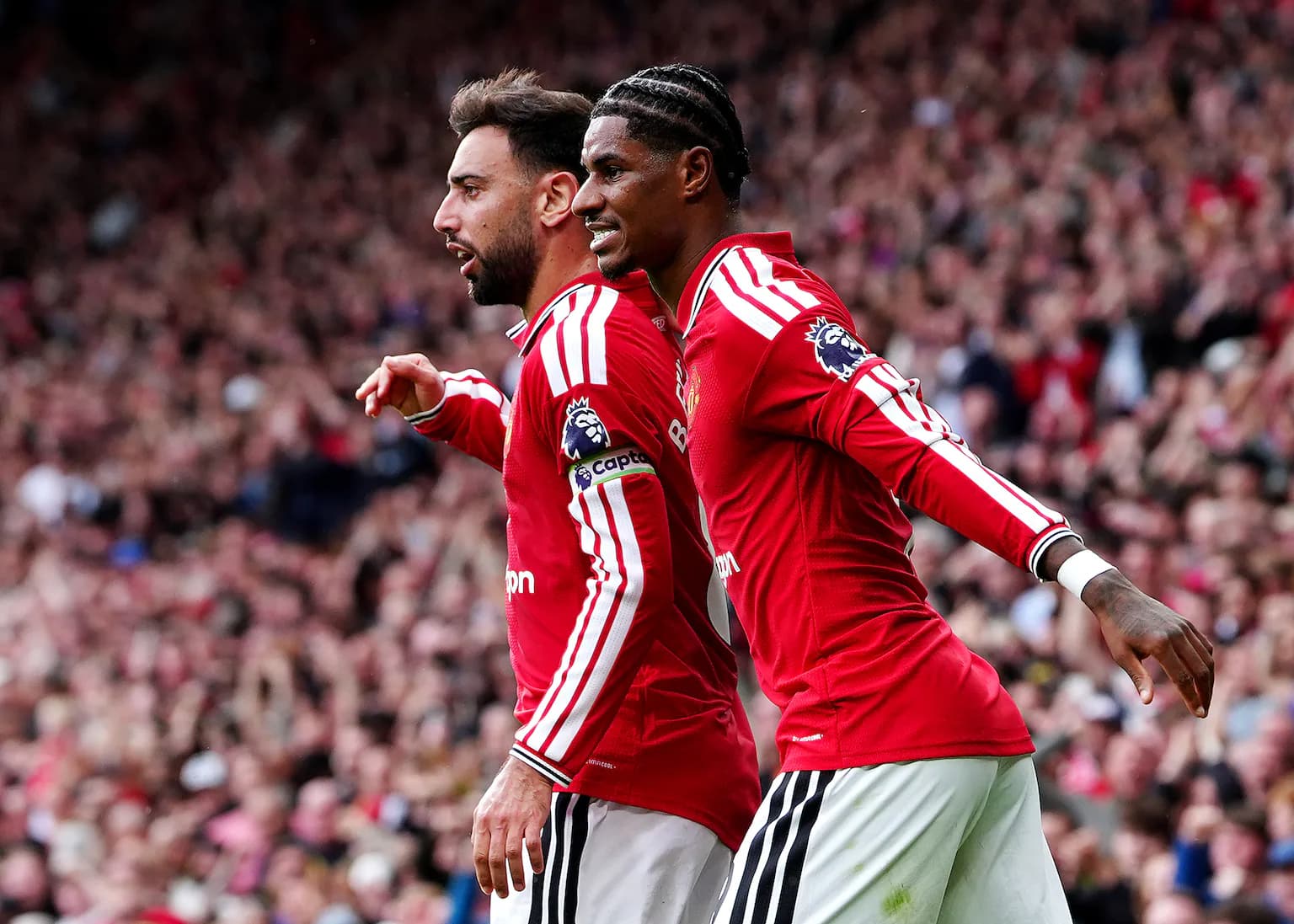Harry Maguire believes ‘hungry’ Marcus Rashford is a great asset for Man Utd