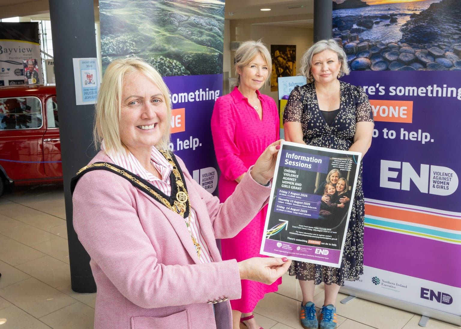 Funding of up to £25,000 on offer for projects tackling violence against women and girls in Northern Ireland