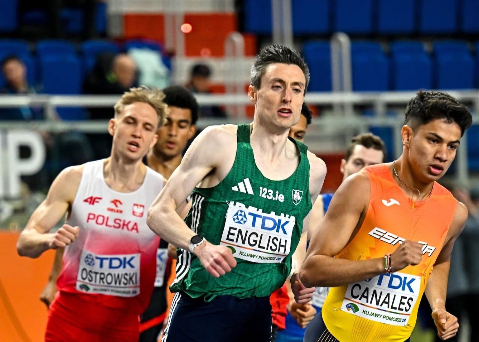 Donegal’s English sets European Championship record for 800m