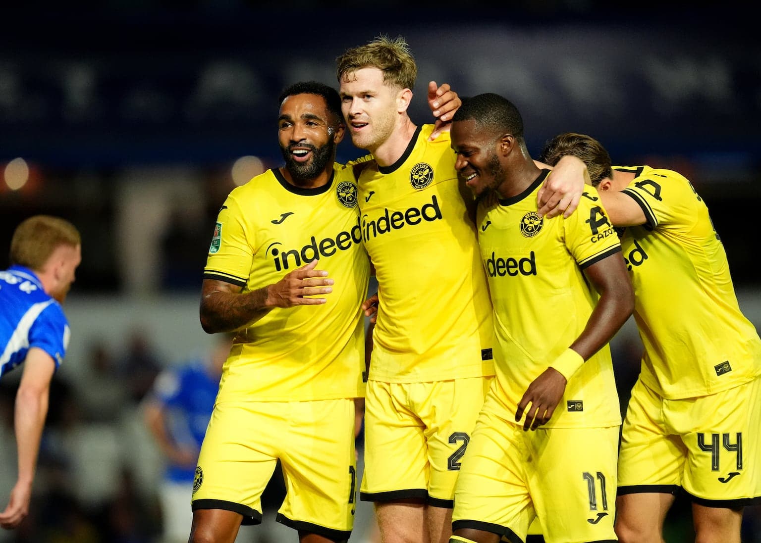Callum Wilson and Nathan Collins lead Brentford to Carabao Cup rout