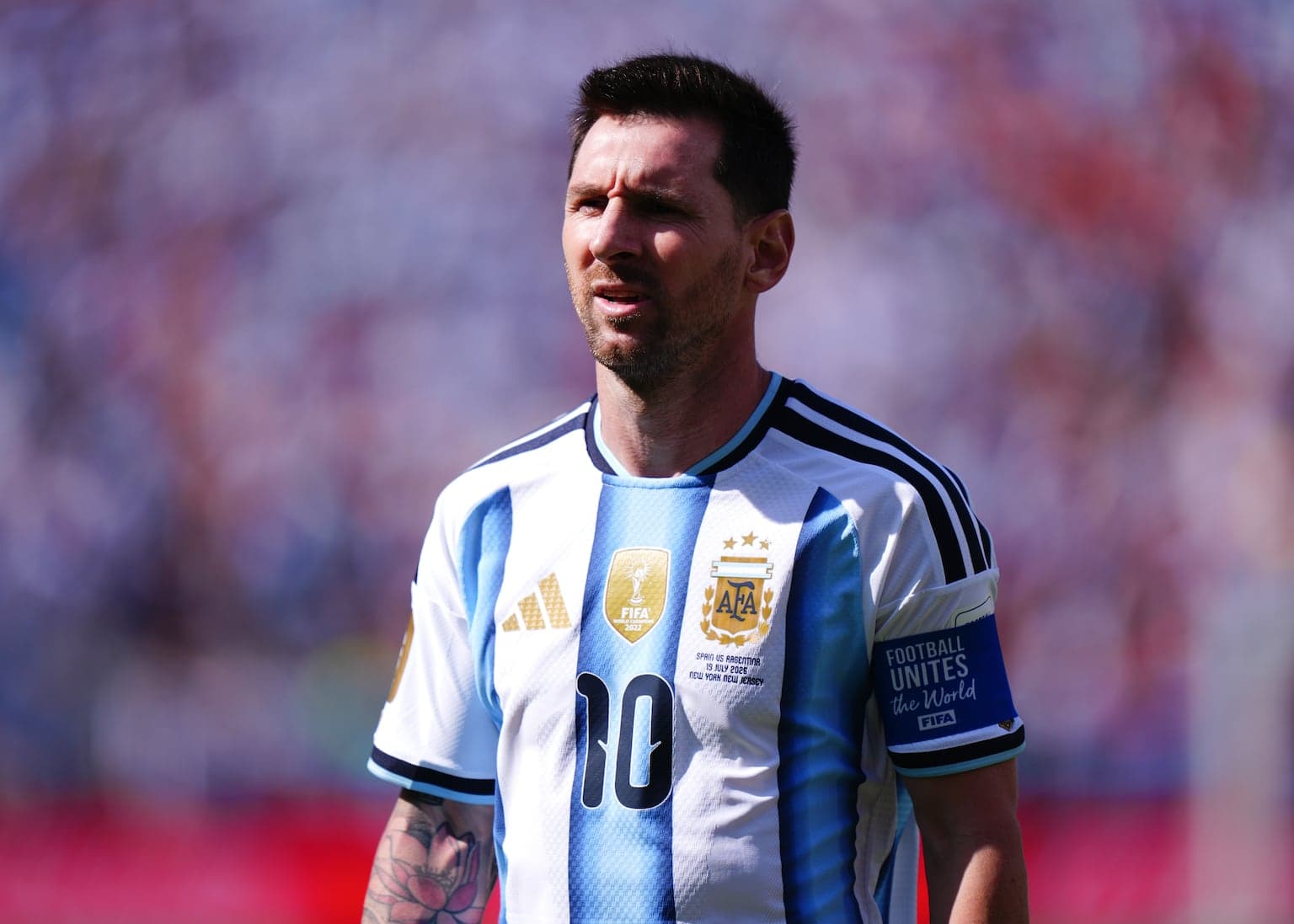 Argentina star Messi not certain to play “much longer” after father’s death