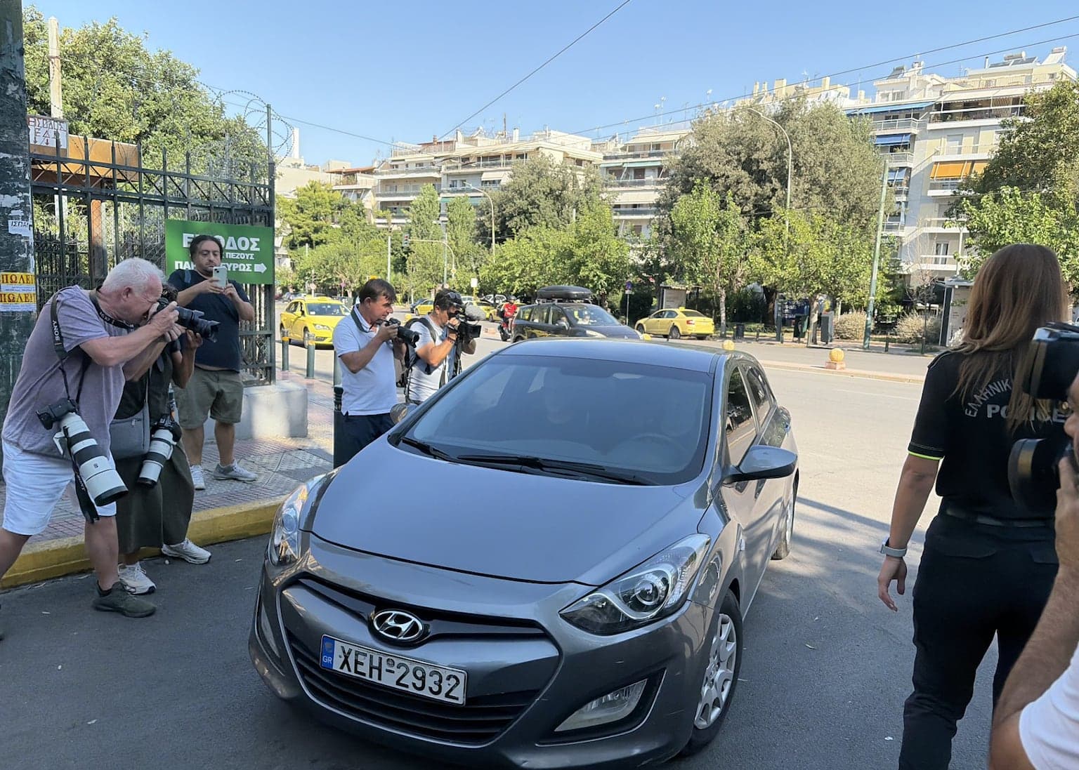 Man accused of killing Scottish charity worker faces court in Athens