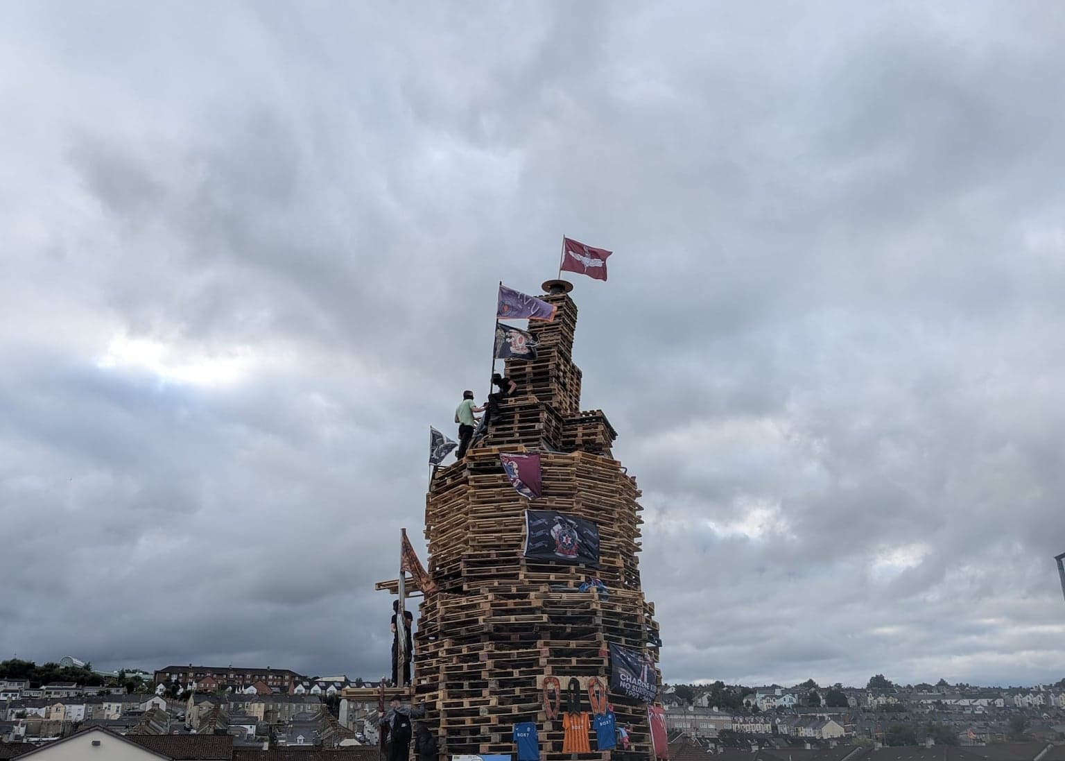 Burning of flags, poppy wreaths, and football shirts being treated as 'sectarian hate crimes'