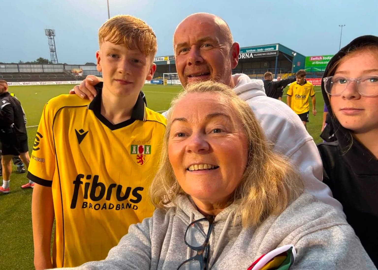Glentoran coach Tim McCann watches his son represent Antrim against the likes of Manchester United and Rangers in the SuperCup NI