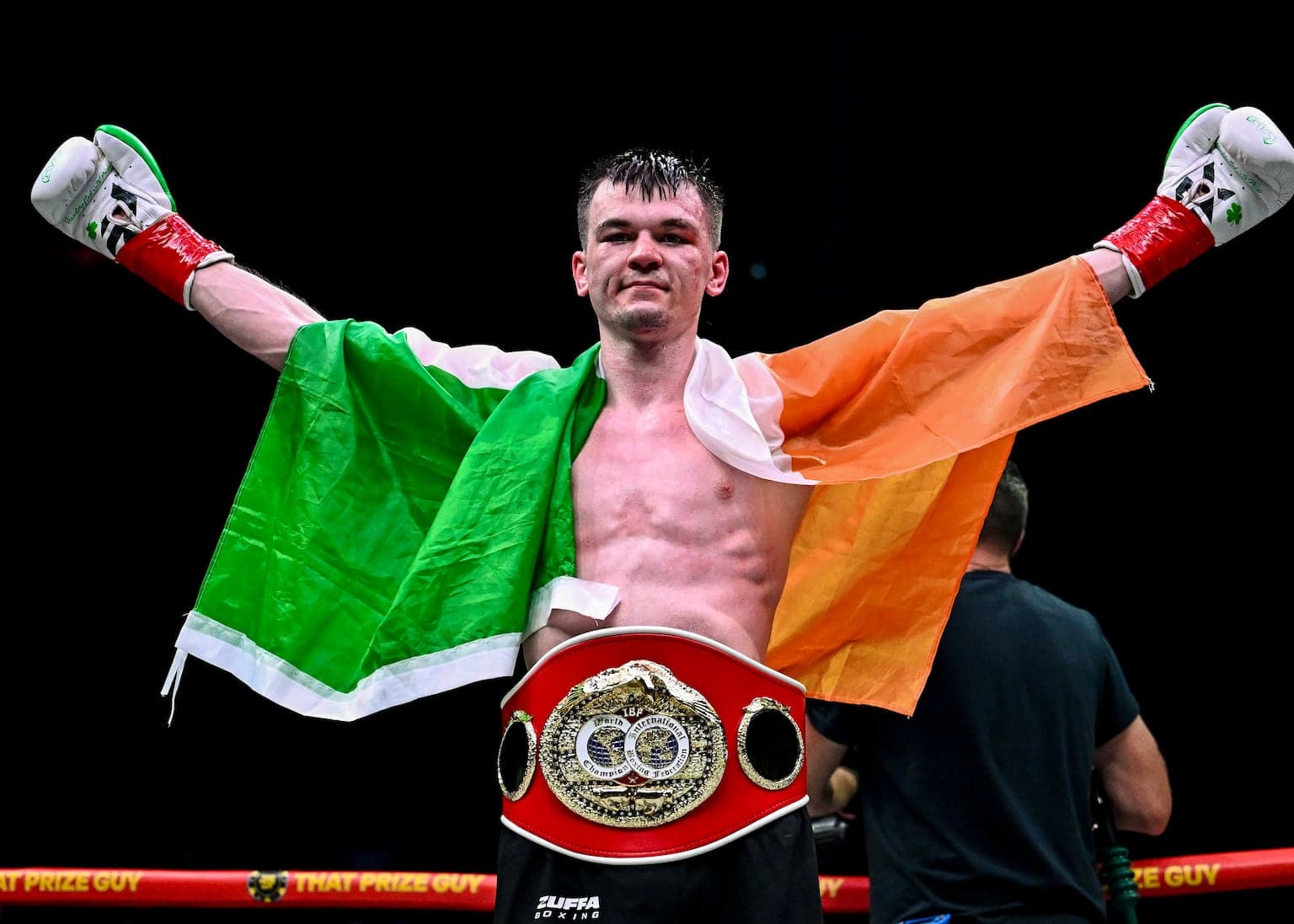 ‘Just look at these beautiful fans’: Monaghan’s Aaron McKenna savours world title win in stunning Dublin