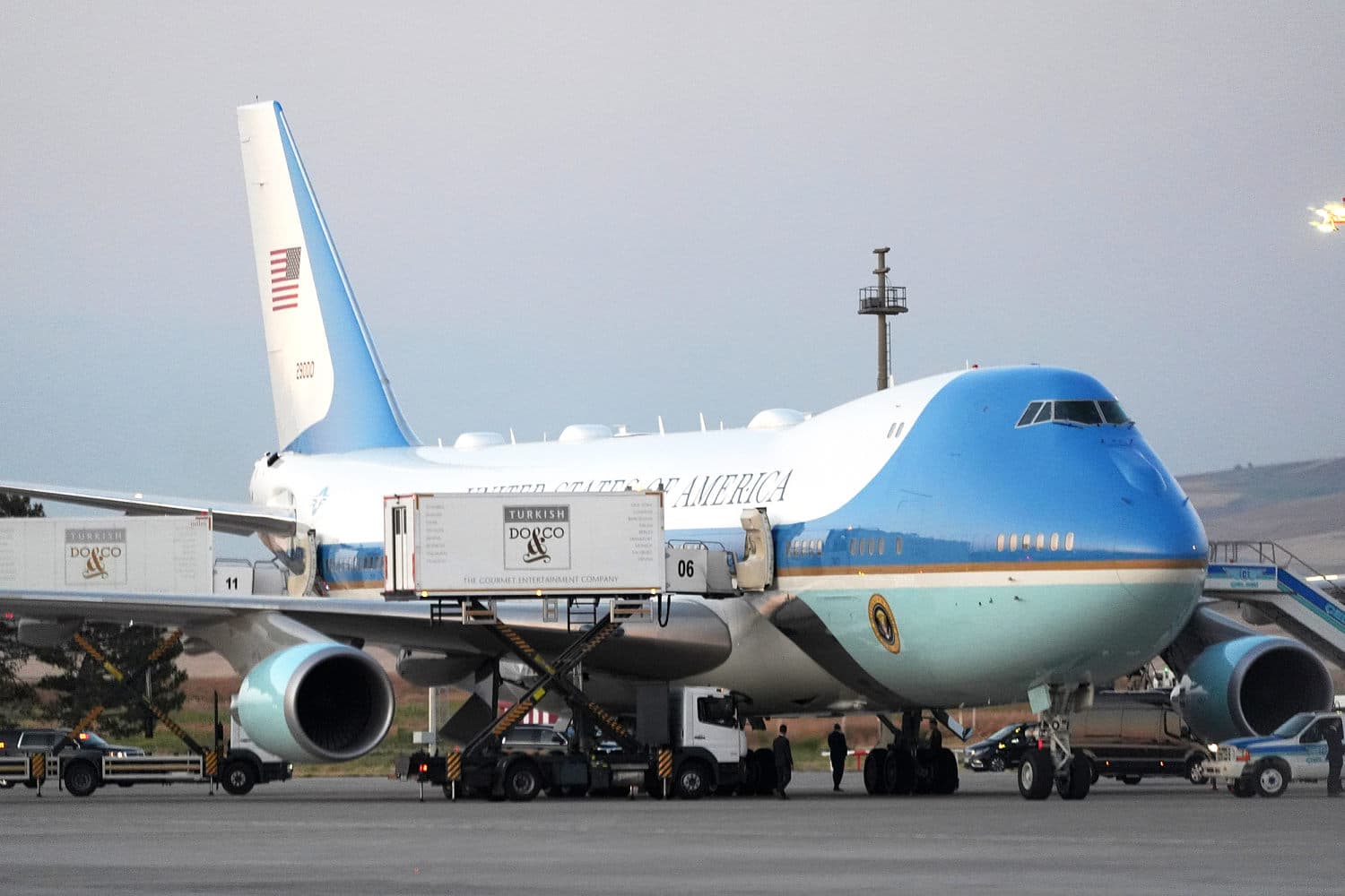 Trump took secret flight from Turkey NATO summit last month due to Iranian missile threat