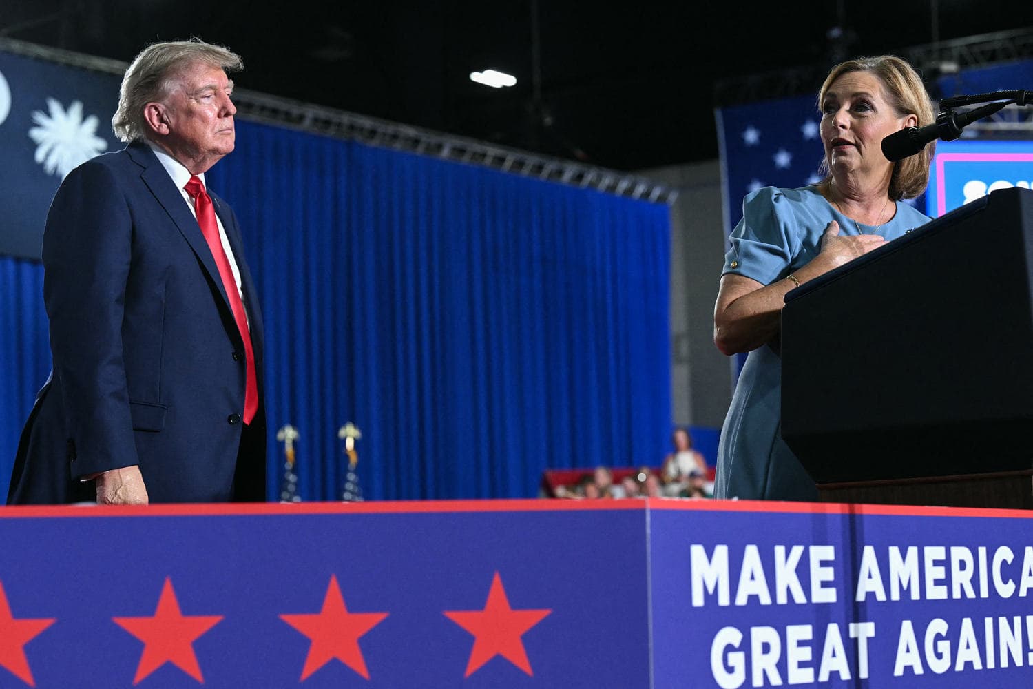 Trump urges South Carolinians to make Sen. Darline Graham the GOP nominee for US Senate