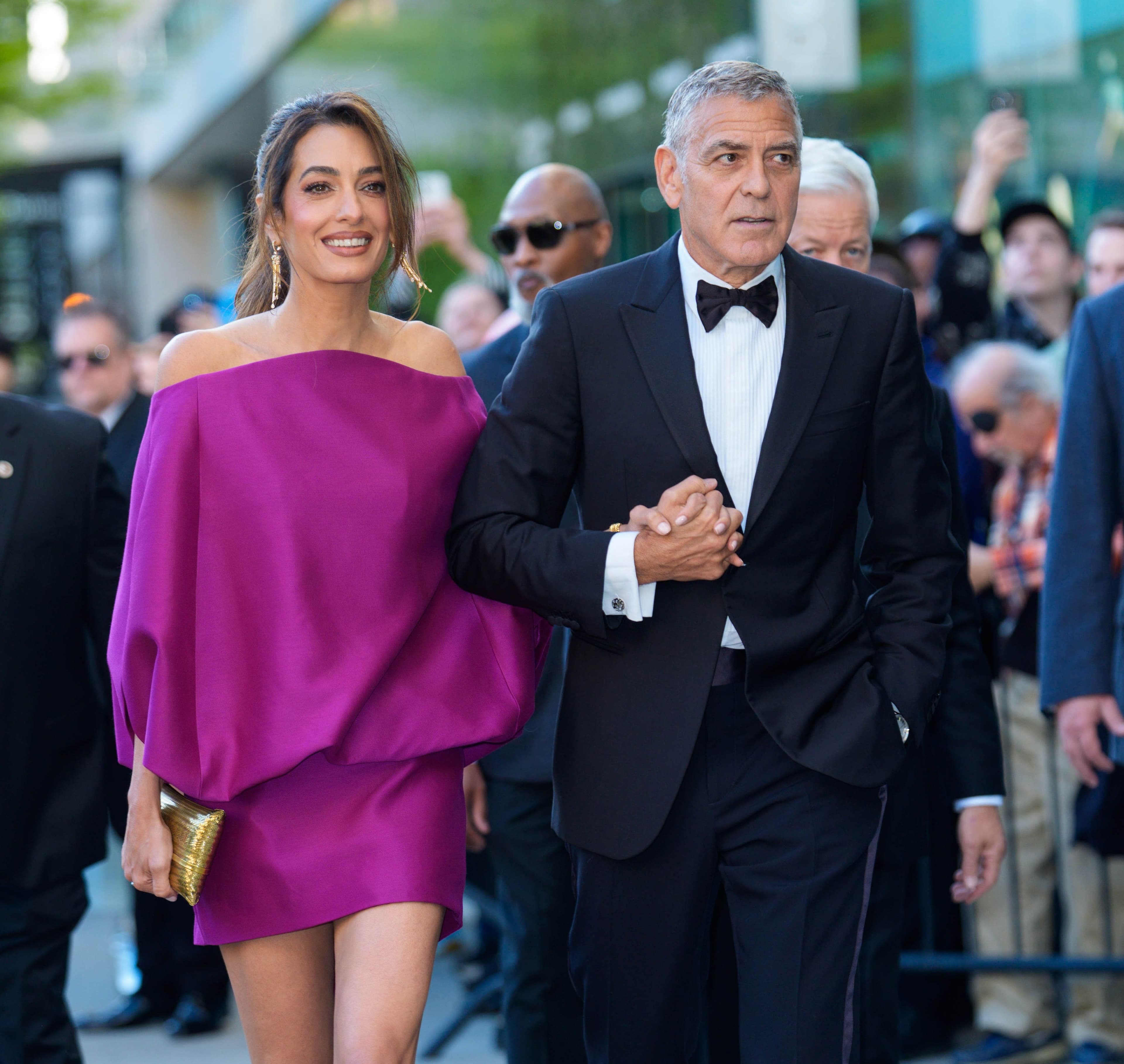 George and Amal Clooney Evacuate Their French Villa Amid Wildfires