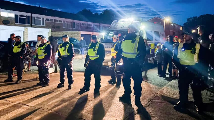 Mob violence against asylum seekers splits quiet Thetford