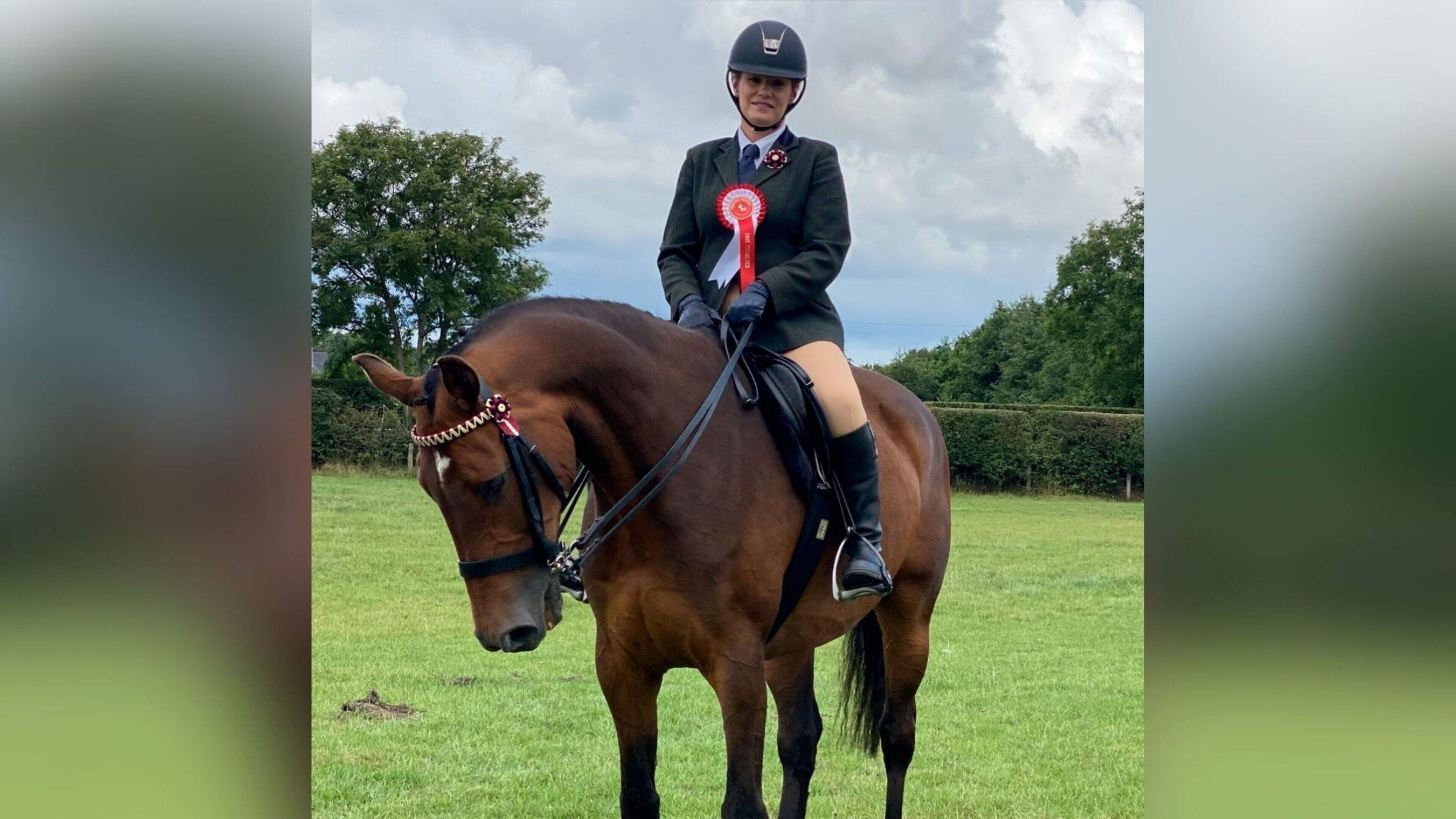 Thrown from horse and left with brain injuries, rider rushed to hospital by air ambulance now in training to help others